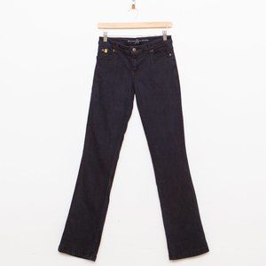 SECOND YOGA JEANS bootcut • indigo blue • 27